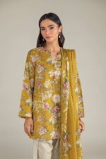 Lawn Floral Dupatta - View 4