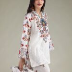 White Cambric Kurta - View 1