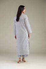 White Cambric Kurta - View 5