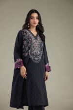 Cambric V-Neck Kurta - View 1