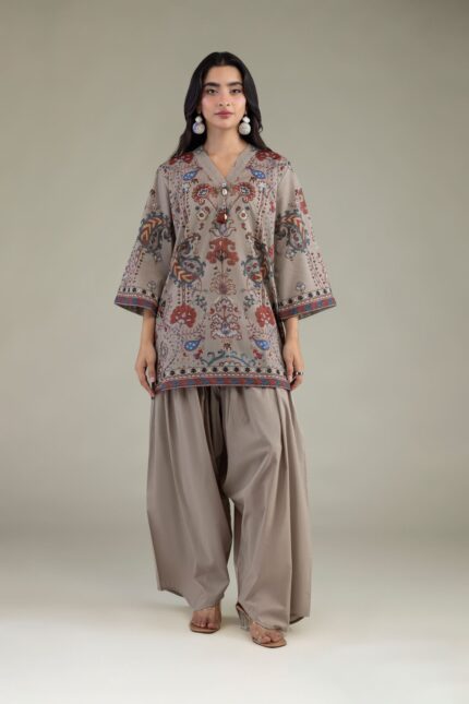 Cambric Solid Pants - View 1