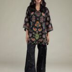 Black Floral Shalwar 1