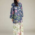 Short Navy Kurta - View 1