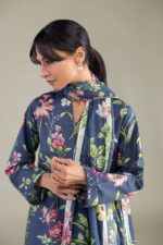 Lawn Floral Dupatta - View 2