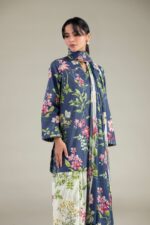 Lawn Floral Dupatta - View 5