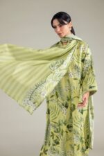 Floral Lawn Dupatta - View 2