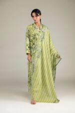 Floral Lawn Dupatta - View 4