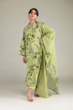 Floral Lawn Dupatta - View 5