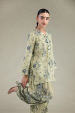 Floral Cambric Kurta - View 5