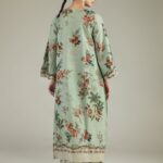 Mint Cambric Kurta - View 1