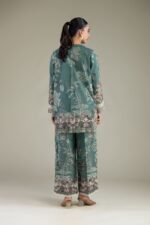 Floral Cambric Kurta - View 1