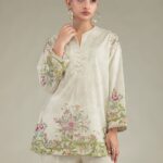 Floral Cambric Pants - View 1