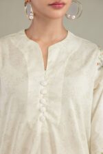 Short V-Neck Kurta - View 4