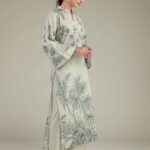 Floral Cambric Kurta - View 1
