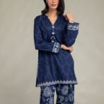 Short Cambric Kurta - View 1