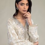 Floral Longline Kurta - View 1