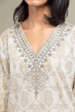 Floral Longline Kurta - View 4