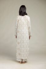 Floral Longline Kurta - View 3