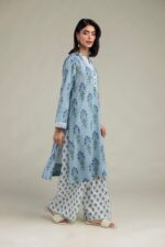 Cambric Floral Pants - View 2
