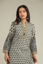 Printed Cambric Kurta - View 5