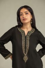 Short Black Kurta - View 4