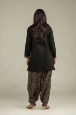 Short Black Kurta - View 2