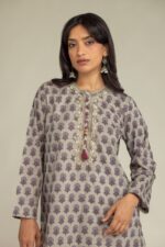Short Beige Kurta - View 5