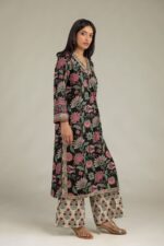 Floral Cambric Pants - View 2