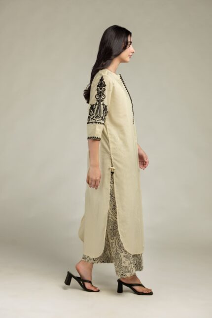 Paisley Cambric Pants - View 1