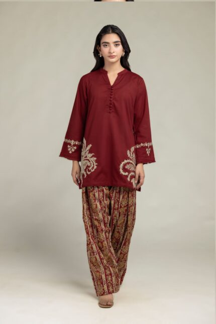 Floral Printed Shalwar 2