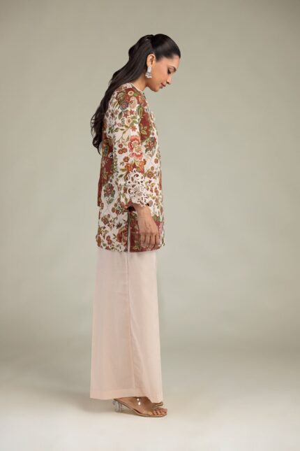 Cambric Solid Pants - View 2