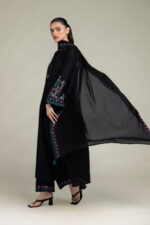 Black Cambric Kurta - View 5
