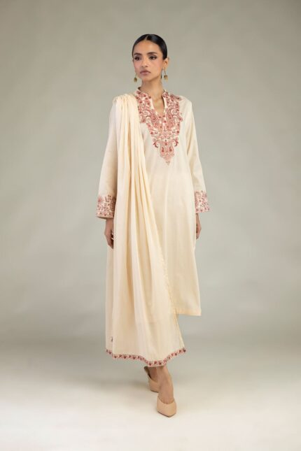 Long Cambric Kurta - View 2