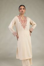 Long Cambric Kurta - View 1