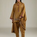 Solid Cambric Shalwar - View 1