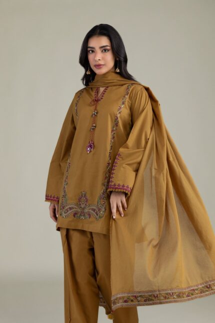 Floral Lawn Dupatta - V1
