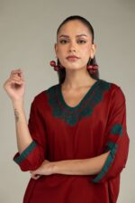 Solid Cambric Kurta - View 1