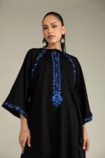 Black Solid Shalwar - View 1