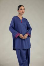Short V-Neck Kurta - View 4