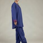 Short V-Neck Kurta - View 1