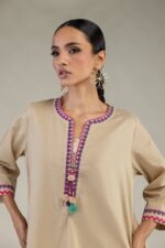 Short Cambric Kurta - View 4
