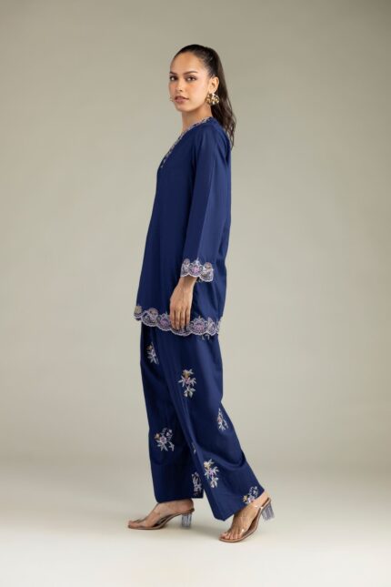Floral Cambric Shalwar 2