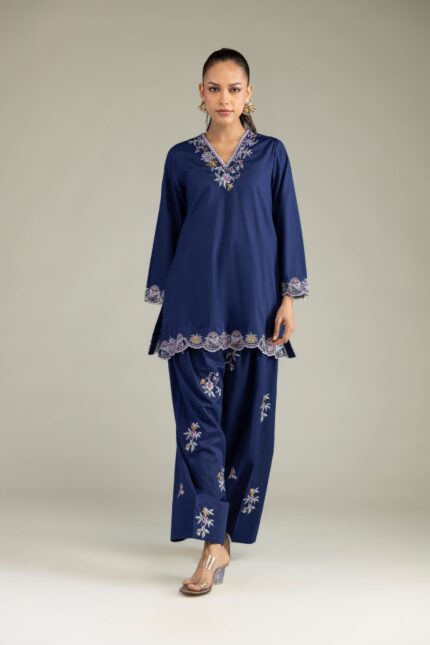Floral Cambric Shalwar 1