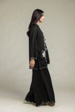 Solid Black Pants - View 1
