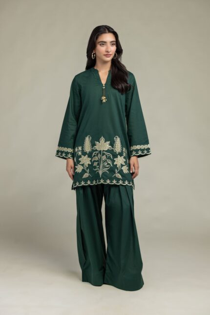 Solid Green Shalwar 1