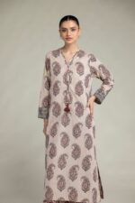 Paisley Longline Kurta - View 2