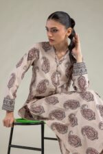 Paisley Longline Kurta - View 3