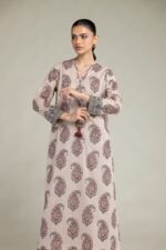 Paisley Longline Kurta - View 1