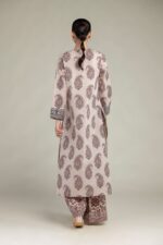Paisley Longline Kurta - View 4