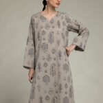 Paisley Floral Kurta - View 1